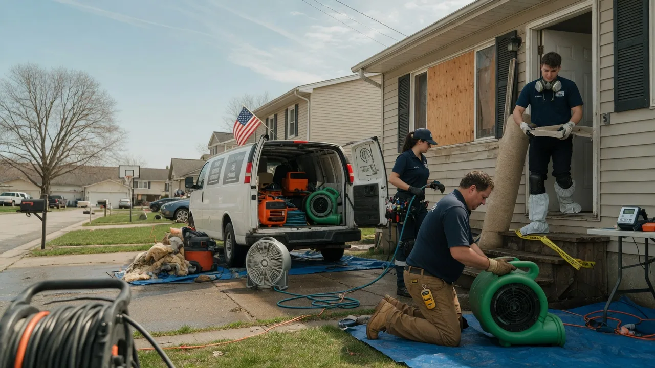 Water Damage Restoration in Tad, WV near me